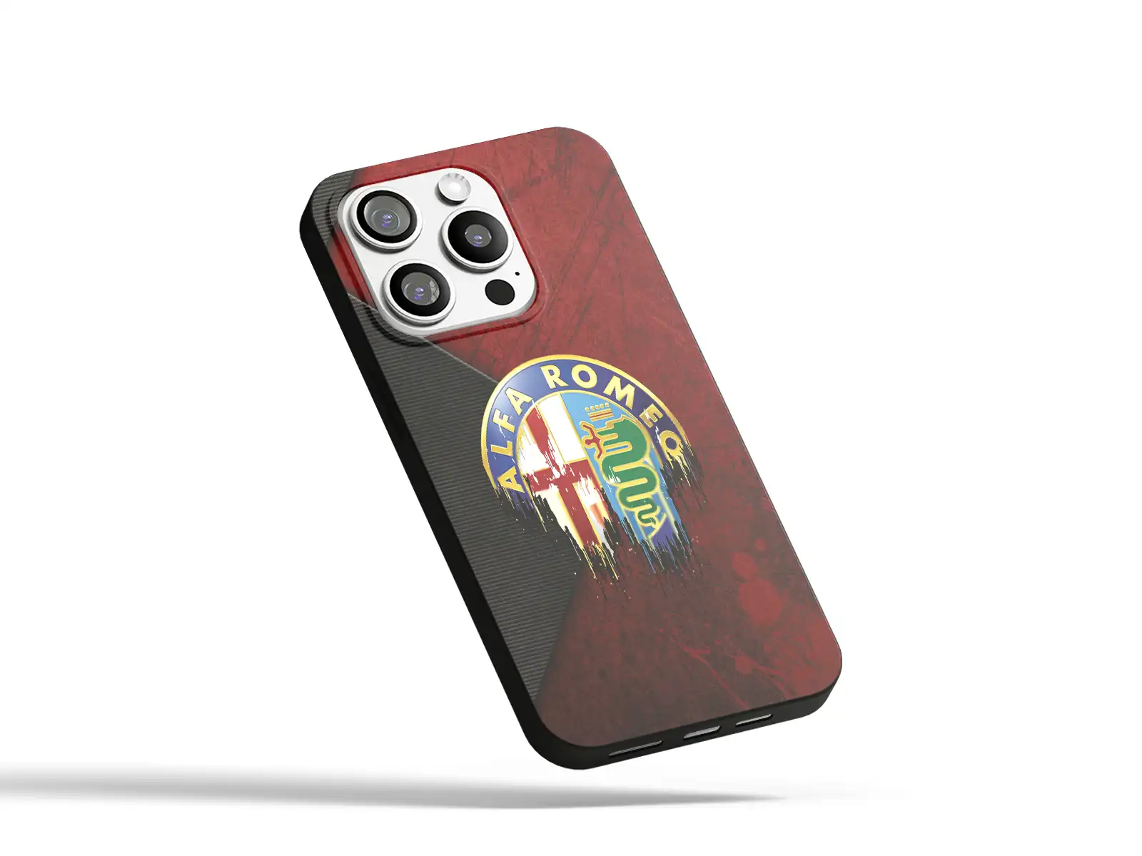 Alfa Romeo Cover Smartphone Robusta con Design Resistente